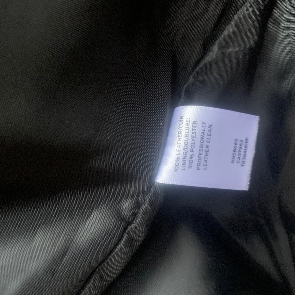 Treasure & Bond Leather Moto Jacket
